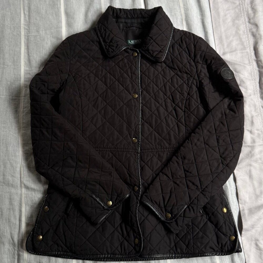 Lauren Ralph Lauren Quilted Snap Jacket and Pockets